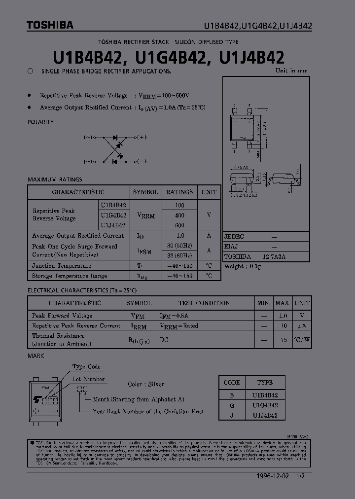 U1G4B42_342168.PDF Datasheet