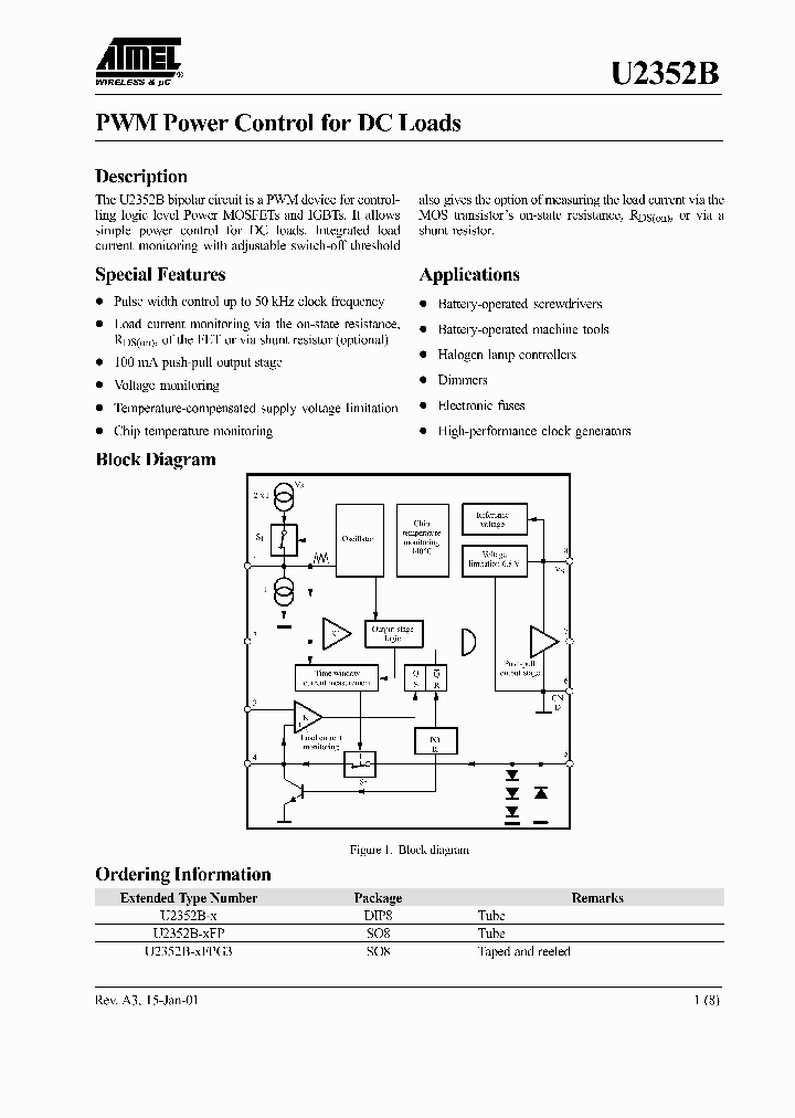 U2352BNBSP_361190.PDF Datasheet