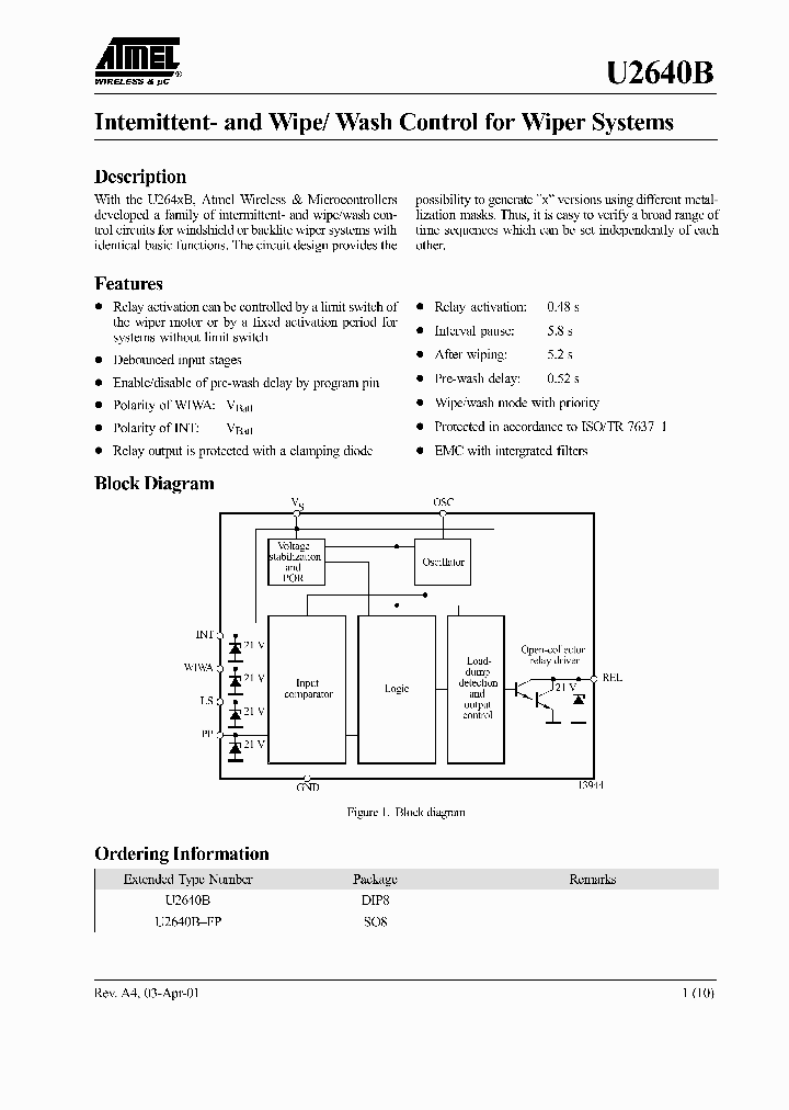 U2640BNBSP_323214.PDF Datasheet