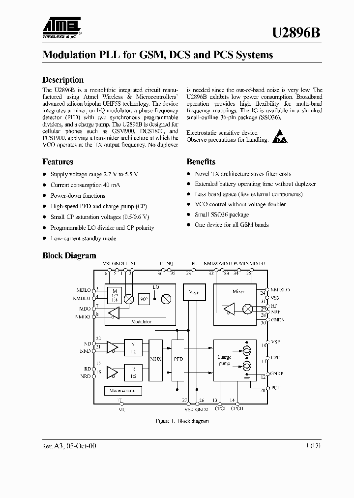 U2896BNBSP_324353.PDF Datasheet