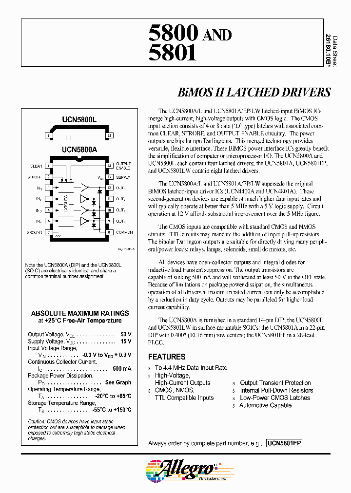 UCN5801_378261.PDF Datasheet