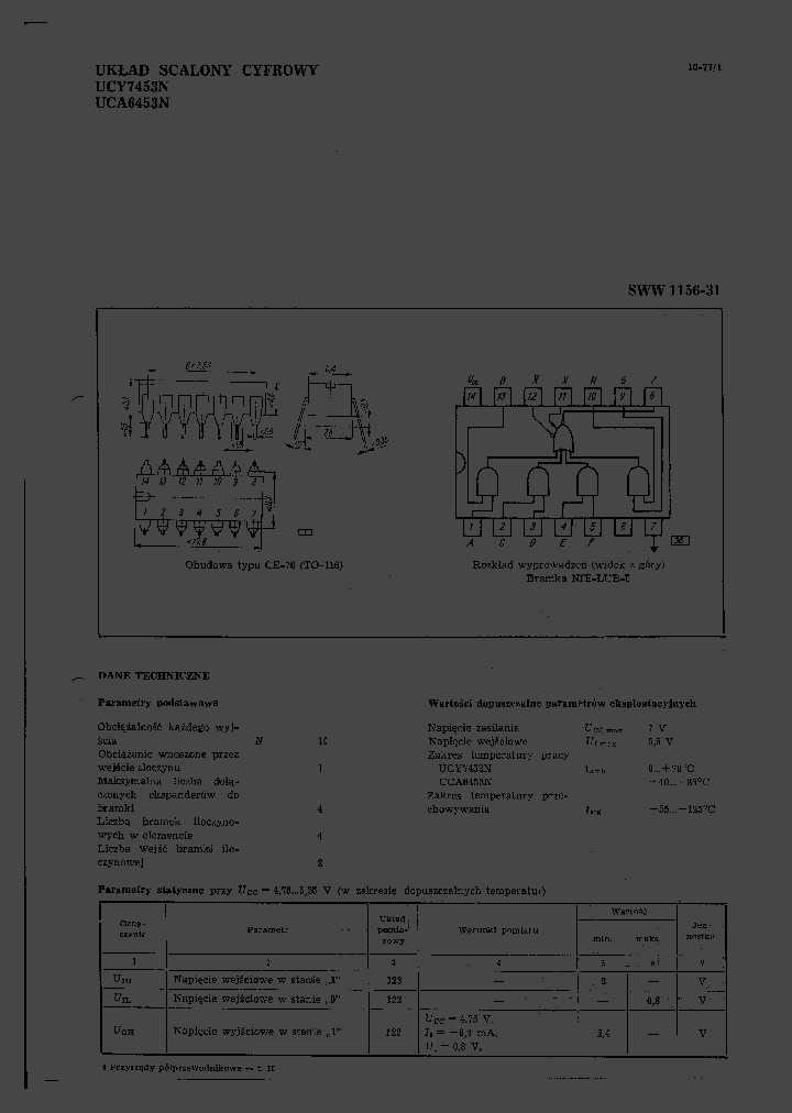 UCY7453N_306276.PDF Datasheet