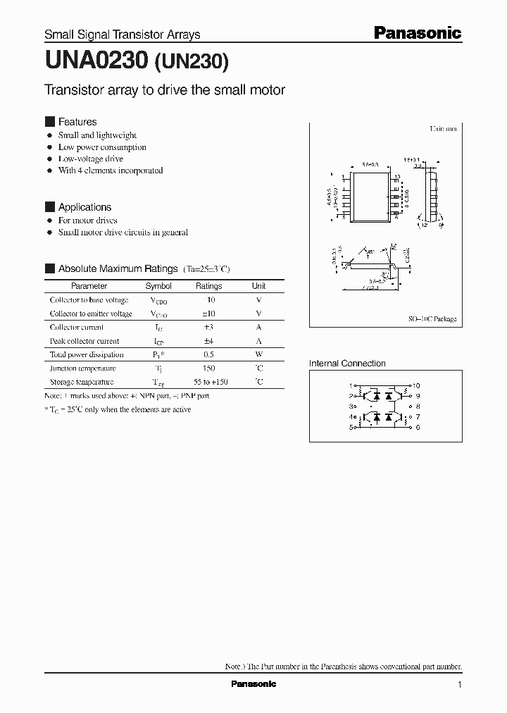 UN230_327912.PDF Datasheet
