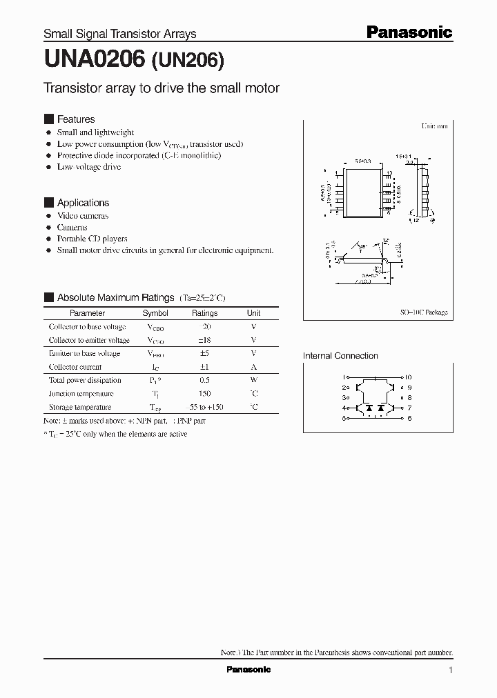 UNA0206_345780.PDF Datasheet