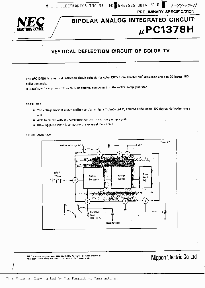 UPC1378H_186915.PDF Datasheet