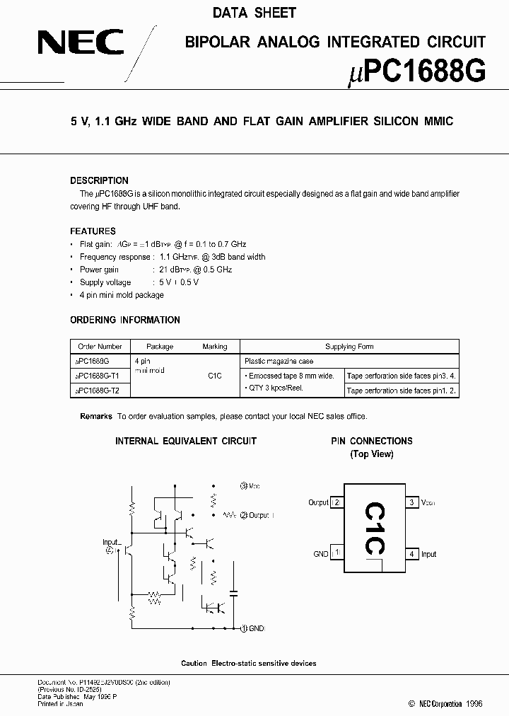UPC1688G_159671.PDF Datasheet