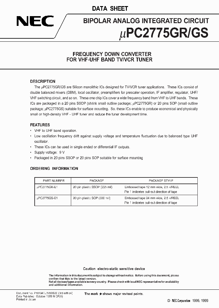 UPC2775GS-E1_386500.PDF Datasheet