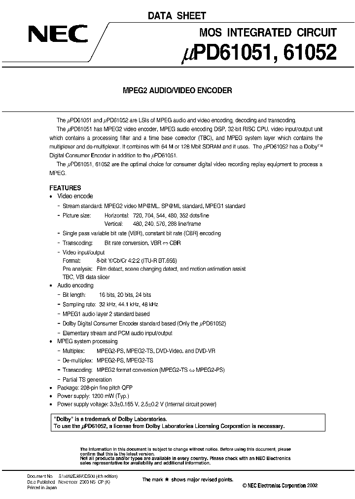 UPD61051UPD61052_193621.PDF Datasheet