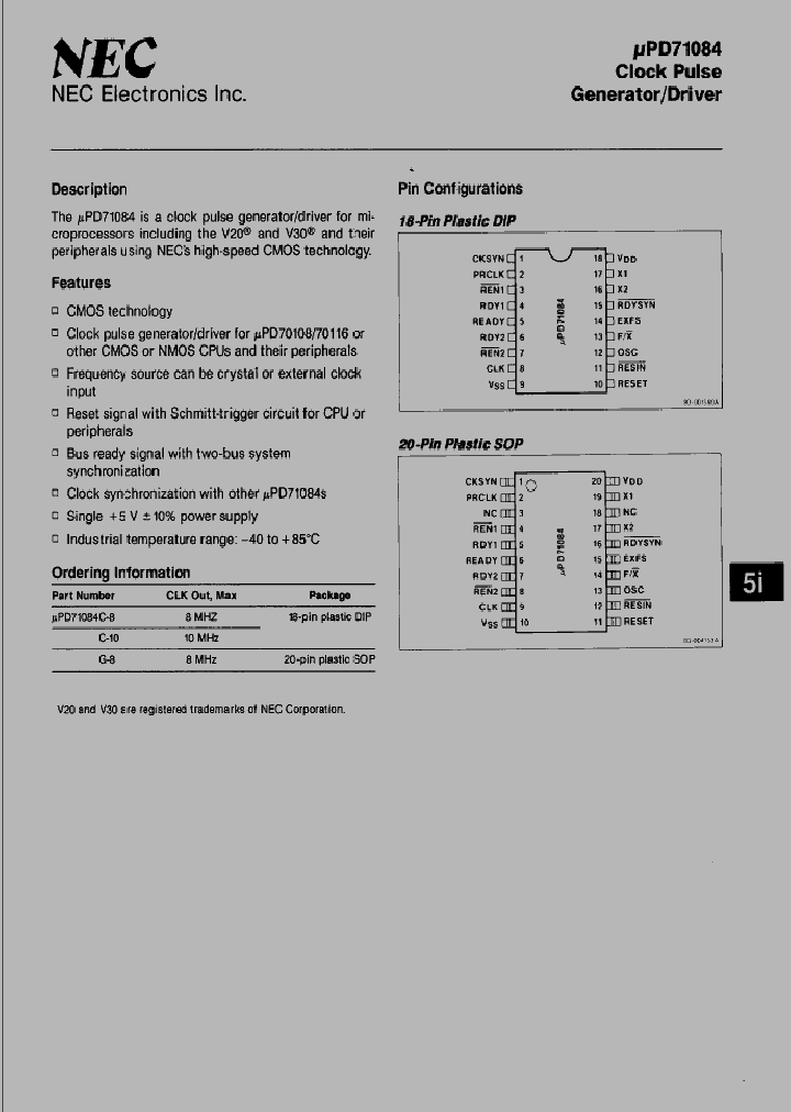 UPD71084_316056.PDF Datasheet