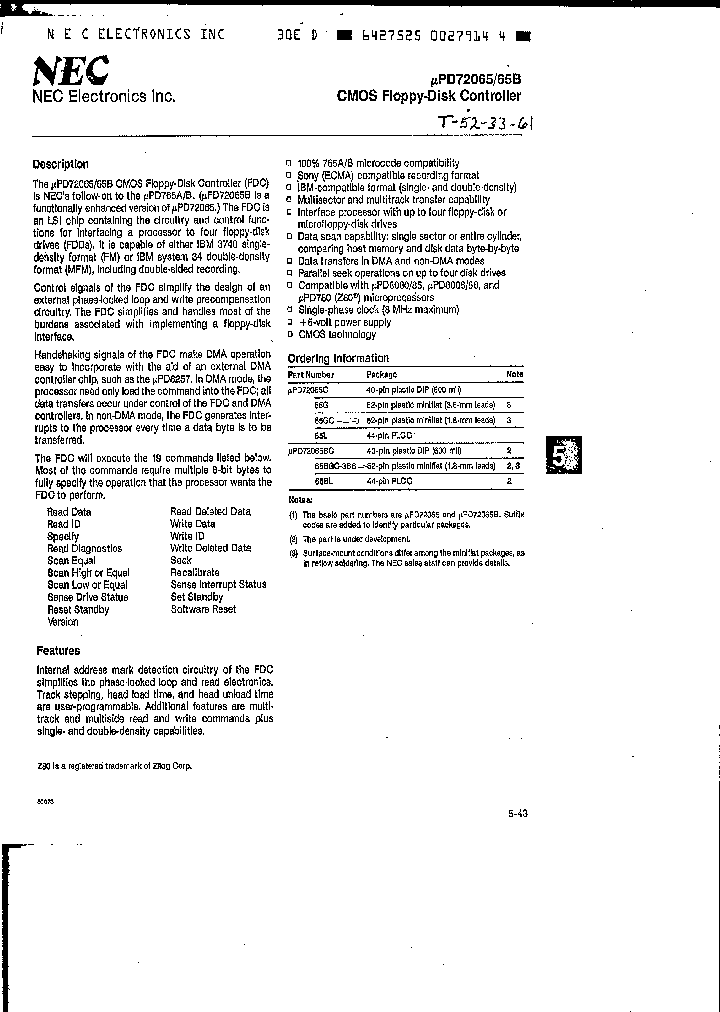 UPD72065_305968.PDF Datasheet