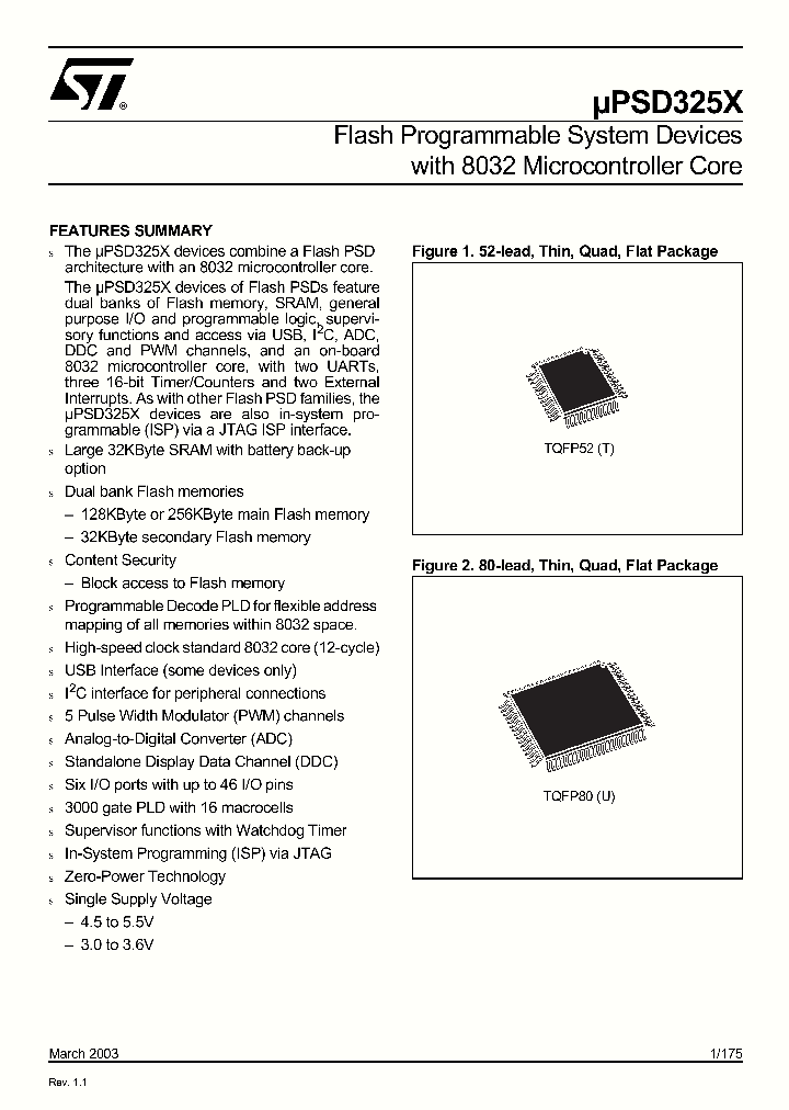 UPSD3253BV_325734.PDF Datasheet