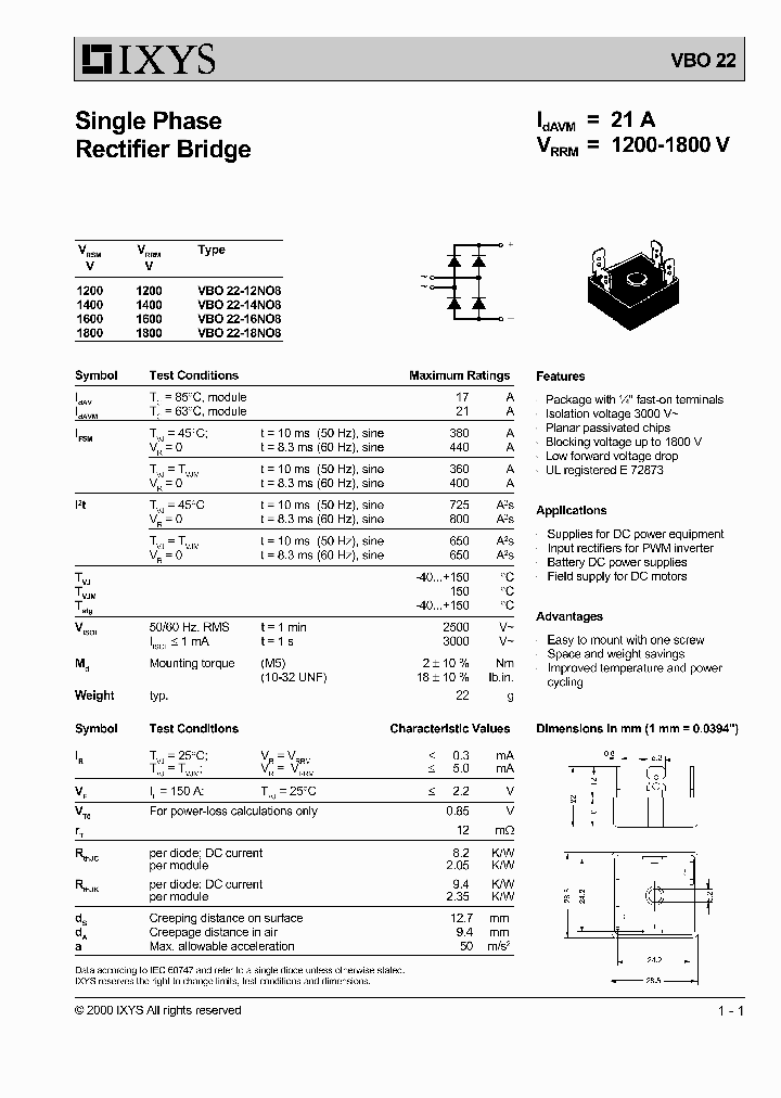 VBO22-16NO8_306506.PDF Datasheet