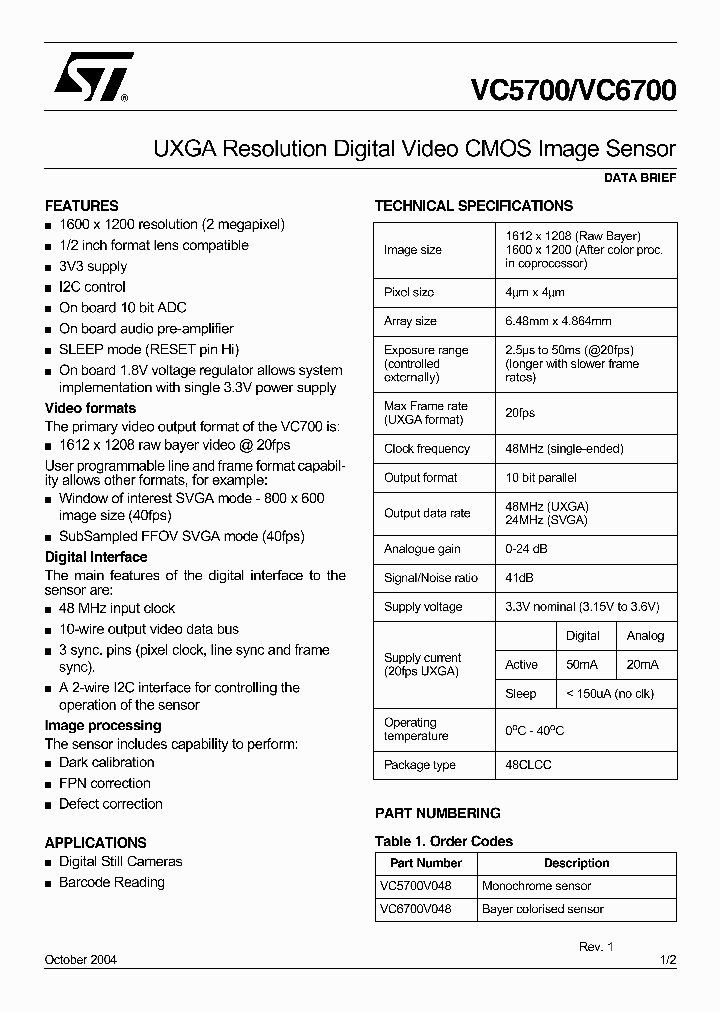 VC6700_385276.PDF Datasheet