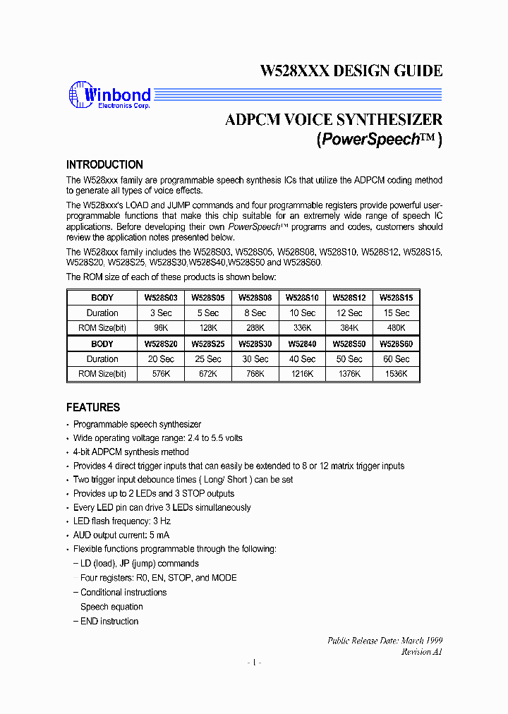 W528XXXDESIGNGUIDE_197093.PDF Datasheet