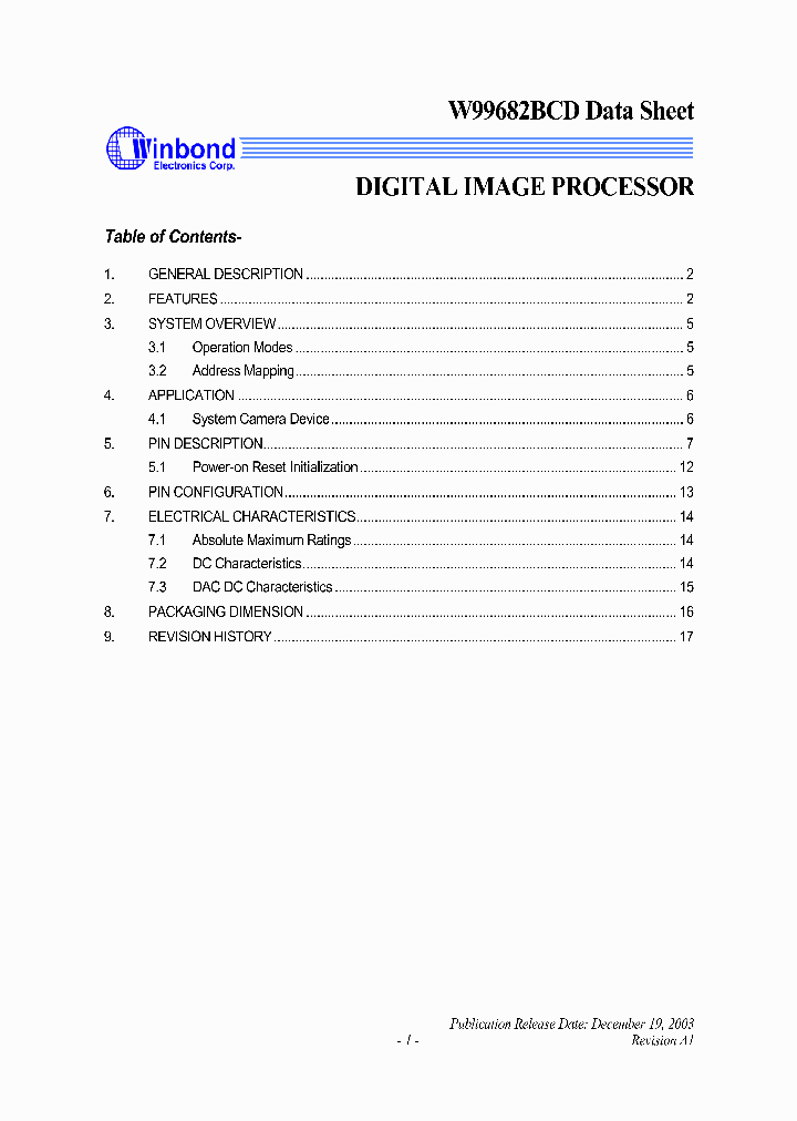 W99682BCD_196559.PDF Datasheet