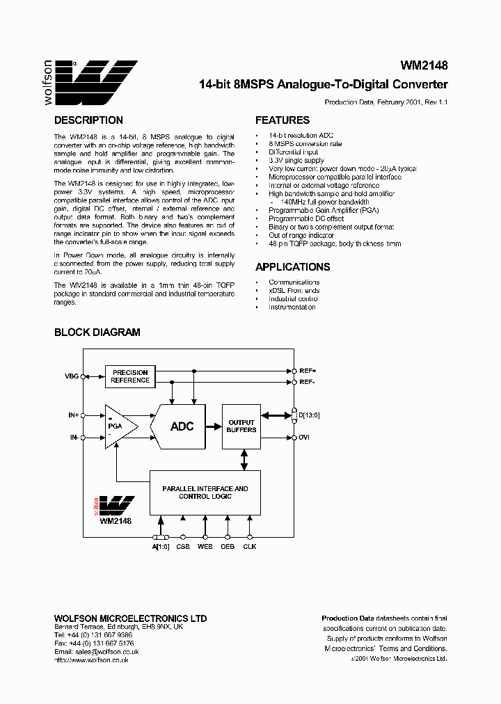 WM2148_314382.PDF Datasheet