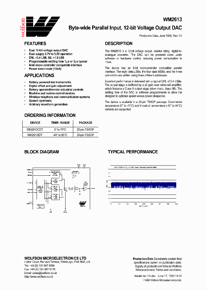 WM2613_363040.PDF Datasheet