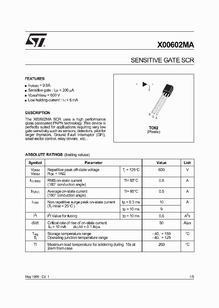 X00602MA_332147.PDF Datasheet