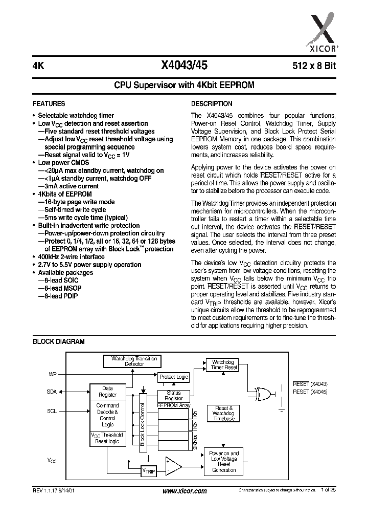 X4045S8I_256014.PDF Datasheet