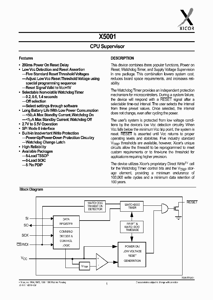 X5001_136674.PDF Datasheet