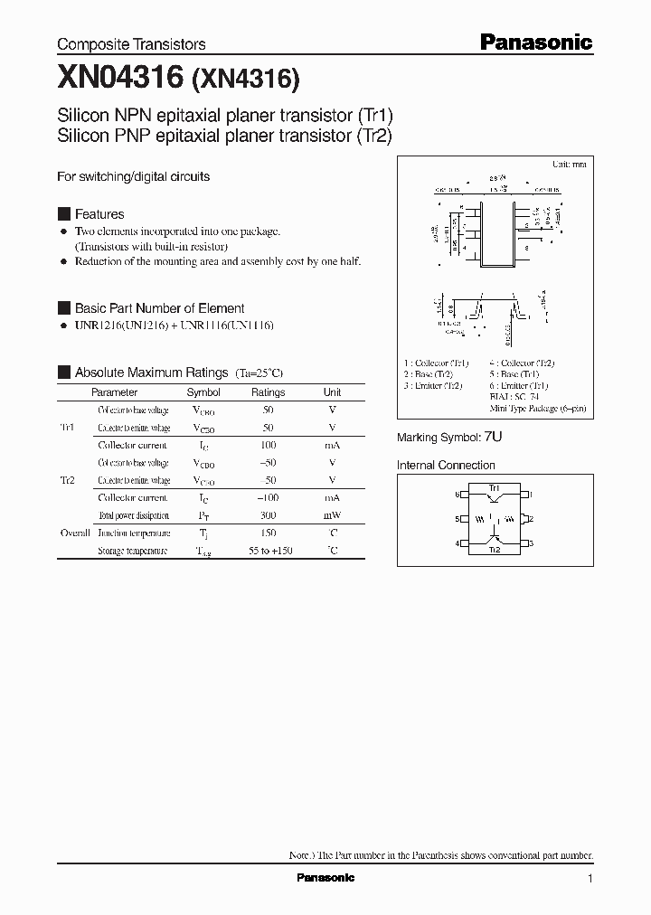 XN04316_329175.PDF Datasheet