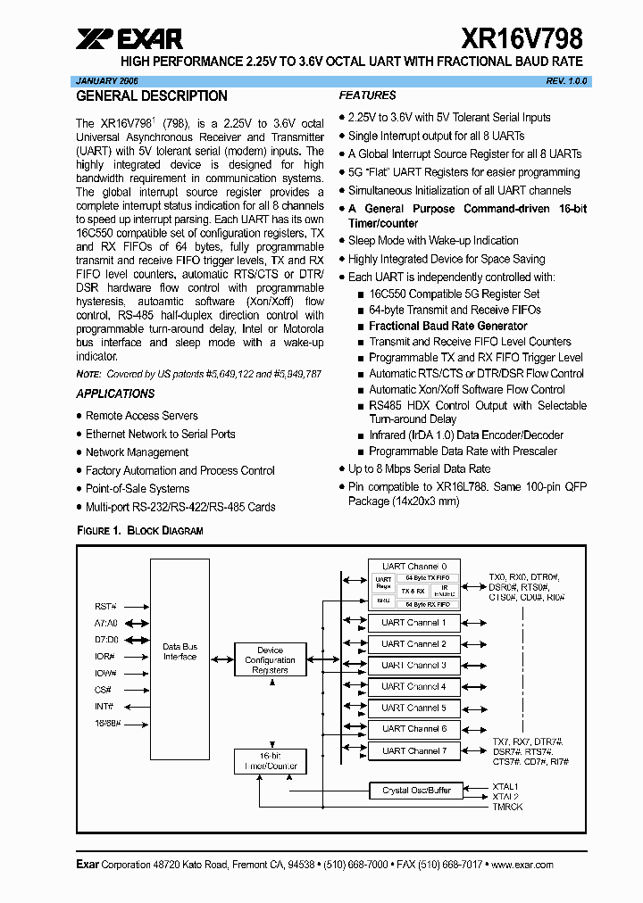 XR16V798_382646.PDF Datasheet