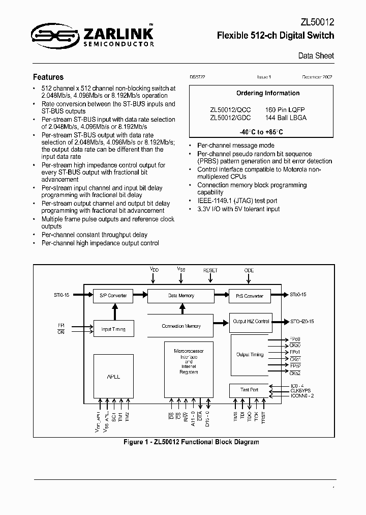 ZL50012_348400.PDF Datasheet