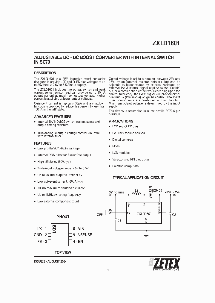 ZXLD1601_370507.PDF Datasheet