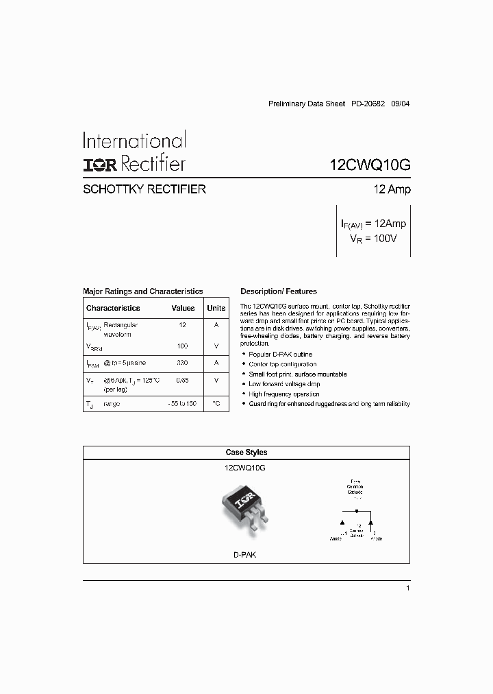 12CWQ10G_419389.PDF Datasheet