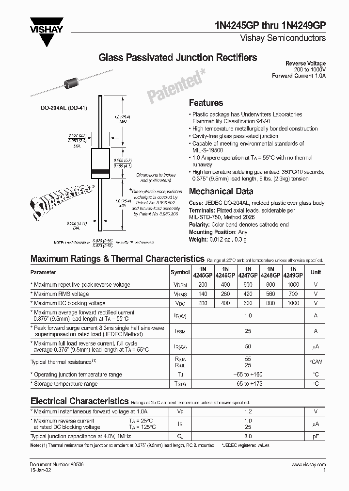 1N4246GP_391039.PDF Datasheet