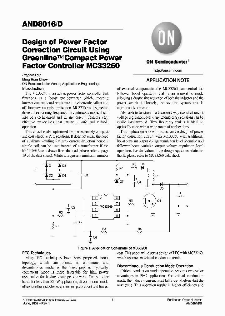 MC33260DR2_377502.PDF Datasheet