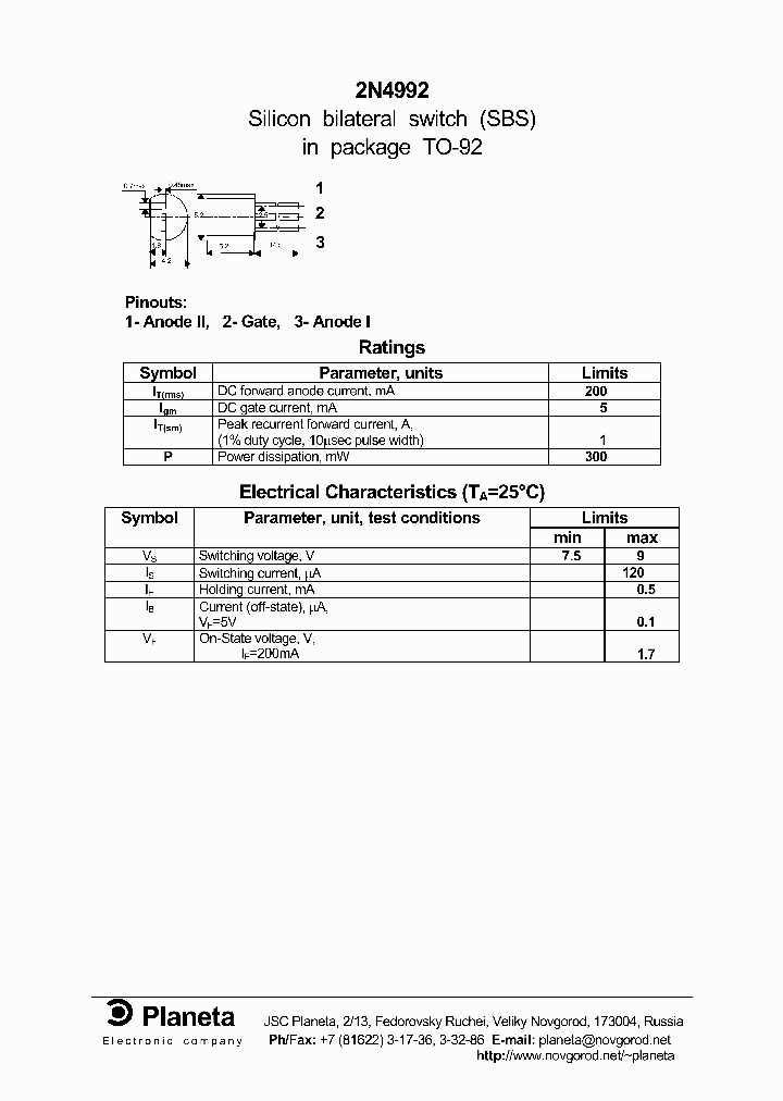 2N4992_391748.PDF Datasheet