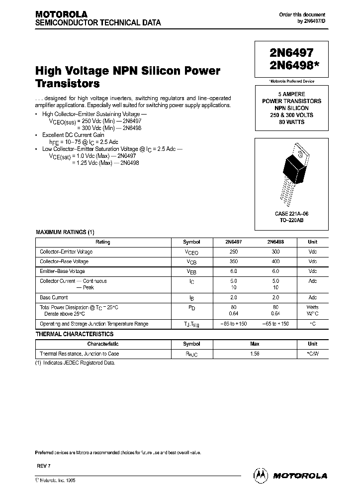 2N6497_419164.PDF Datasheet
