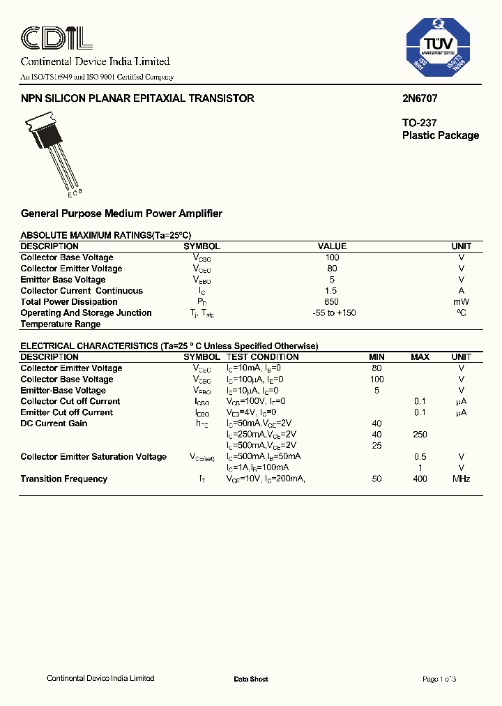 2N6707_402189.PDF Datasheet