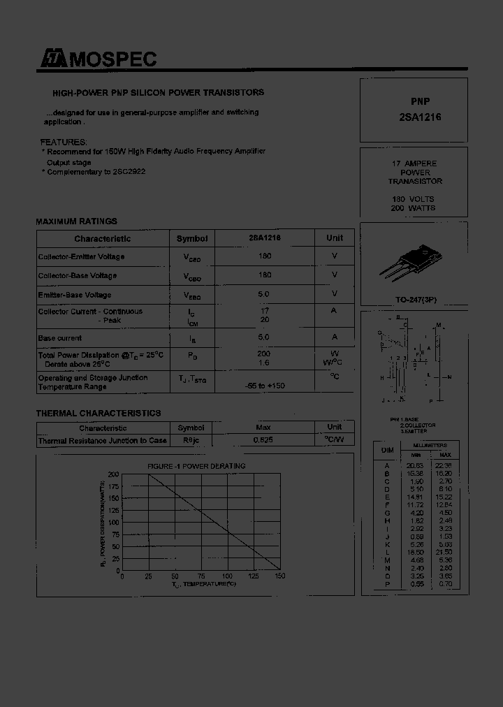 2SA1216_395776.PDF Datasheet