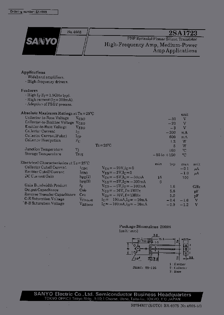 2SA1723_421893.PDF Datasheet