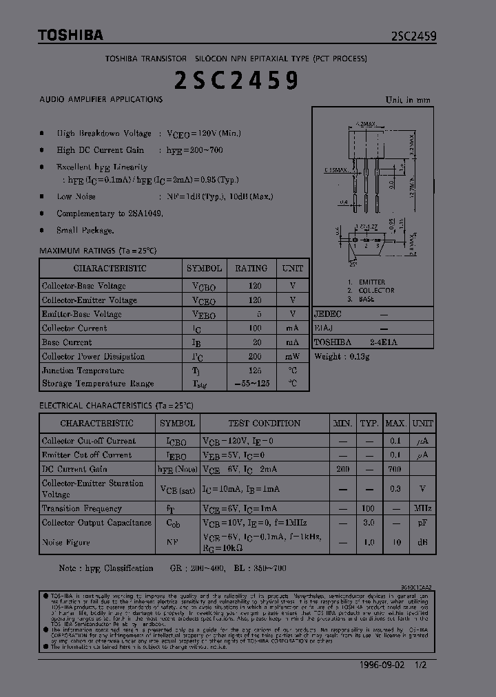 2SC2459_403297.PDF Datasheet