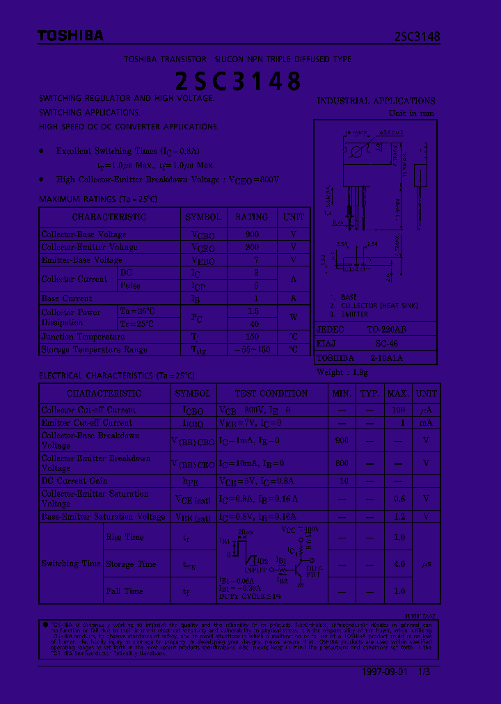 2SC3148_389946.PDF Datasheet
