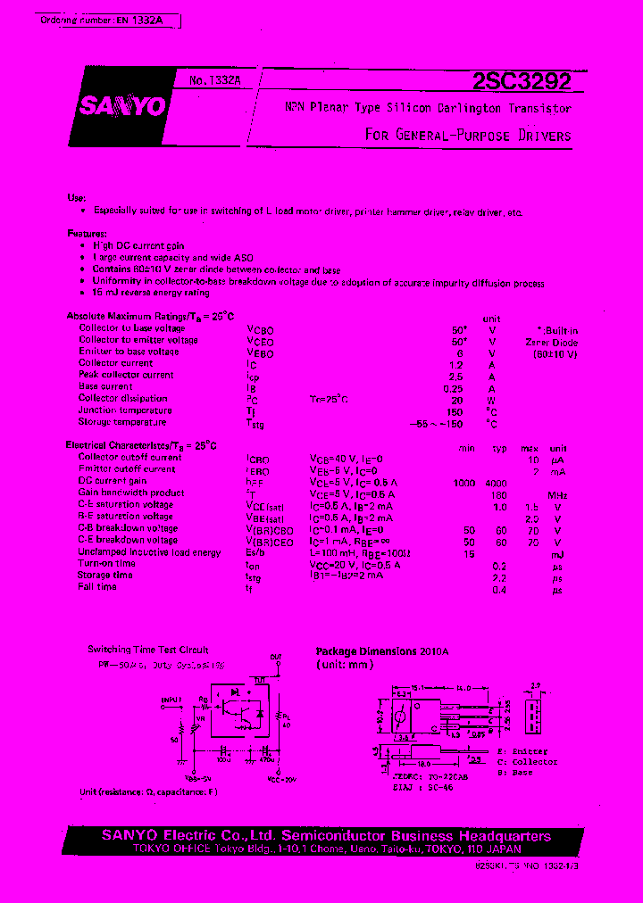 2SC3292_400817.PDF Datasheet