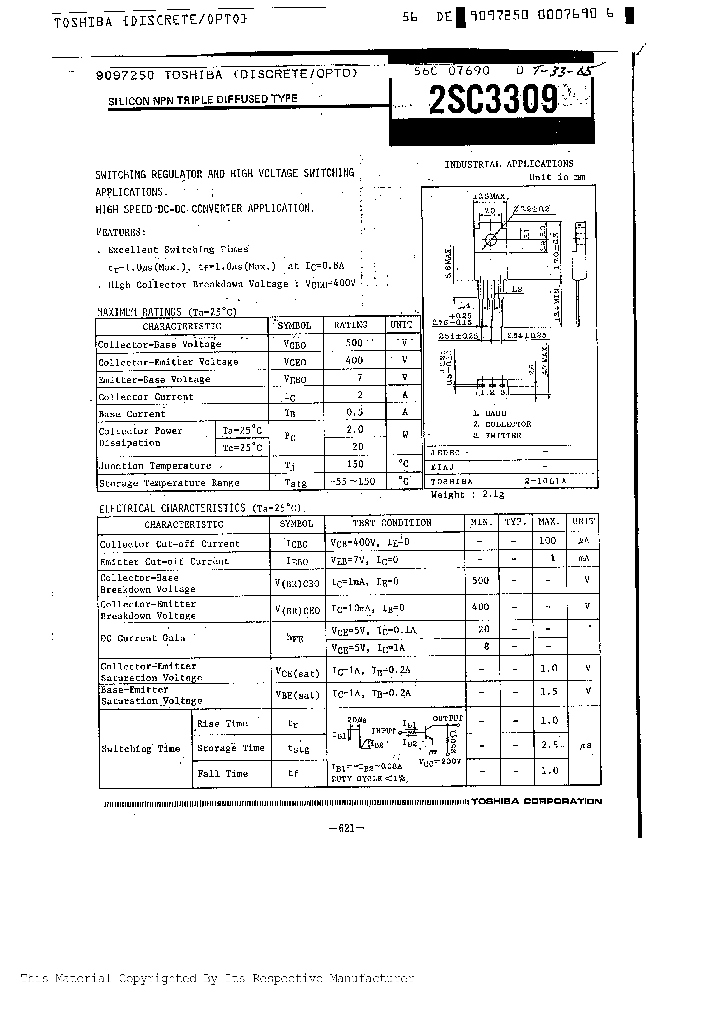 2SC3309_394812.PDF Datasheet