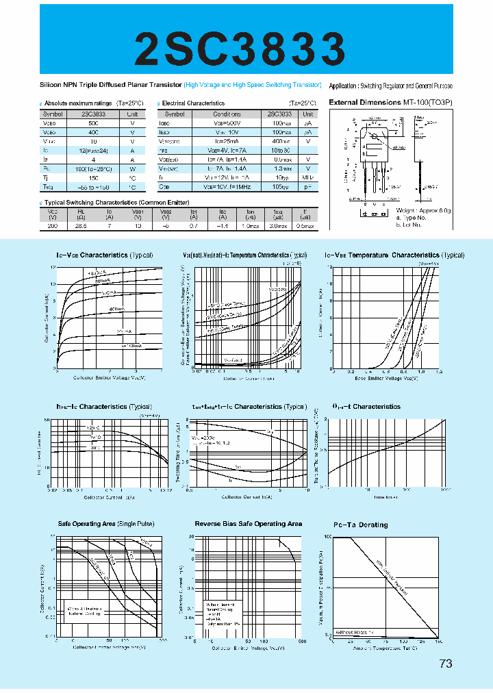 2SC3833_42988.PDF Datasheet