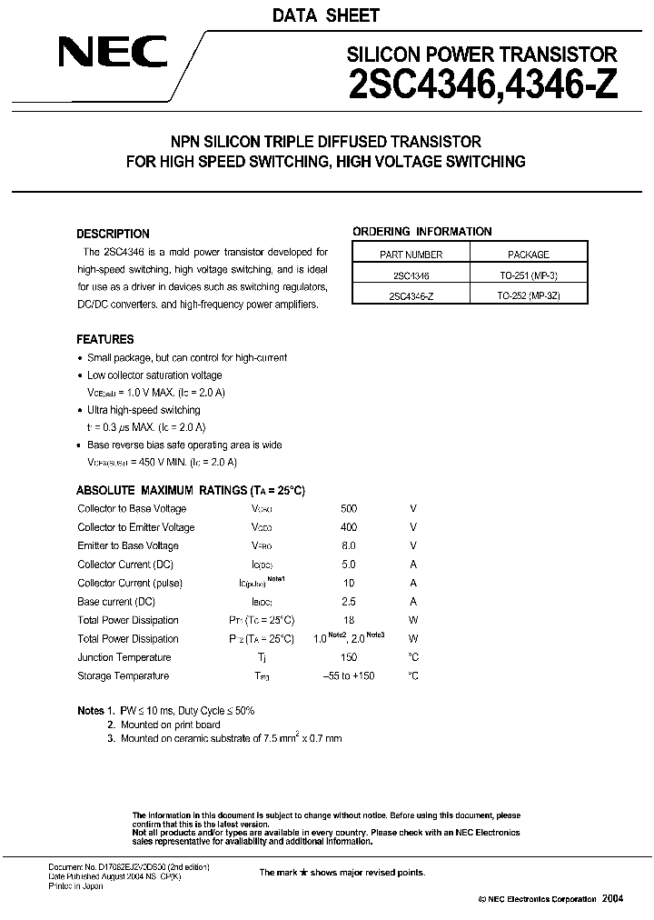 2SC4346-Z_428825.PDF Datasheet