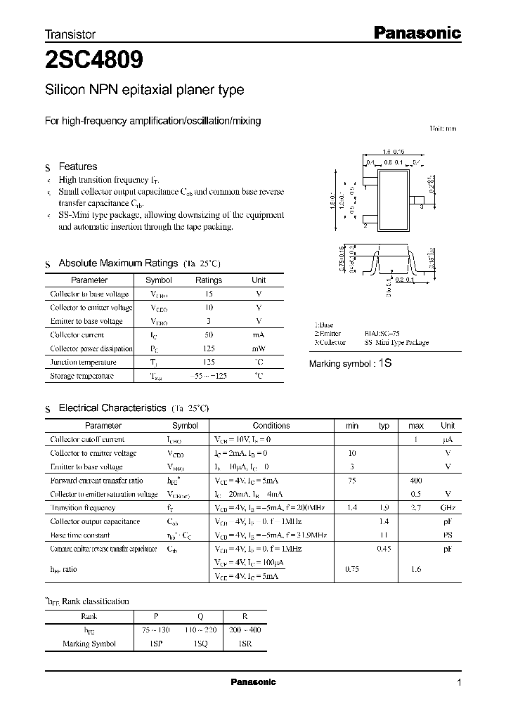 2SC4809_389630.PDF Datasheet