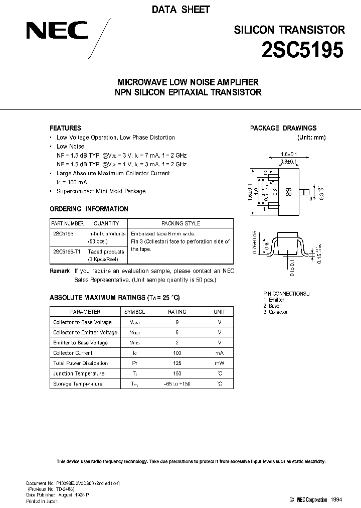 2SC5195_407932.PDF Datasheet