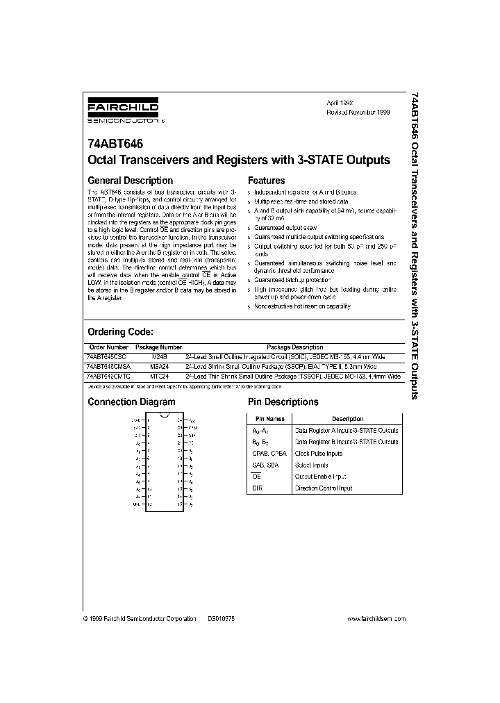 74ABT646_396881.PDF Datasheet