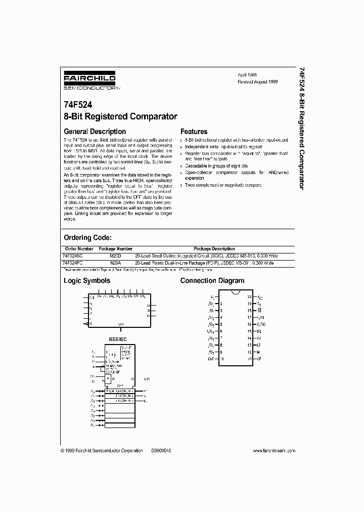 74F524_413201.PDF Datasheet