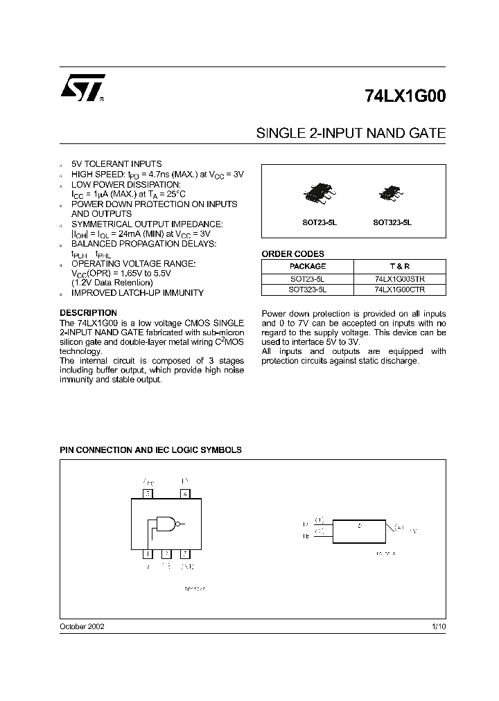 74LX1G00_412383.PDF Datasheet