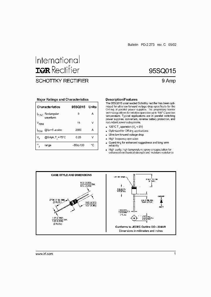 95SQ015_394340.PDF Datasheet