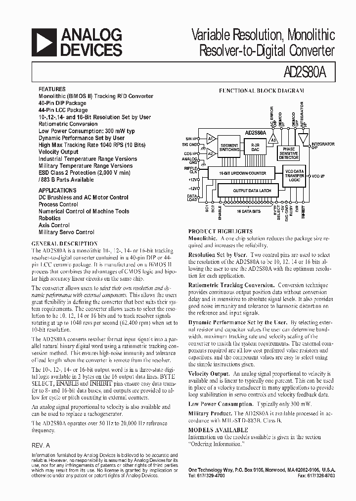 AD2S80_163553.PDF Datasheet