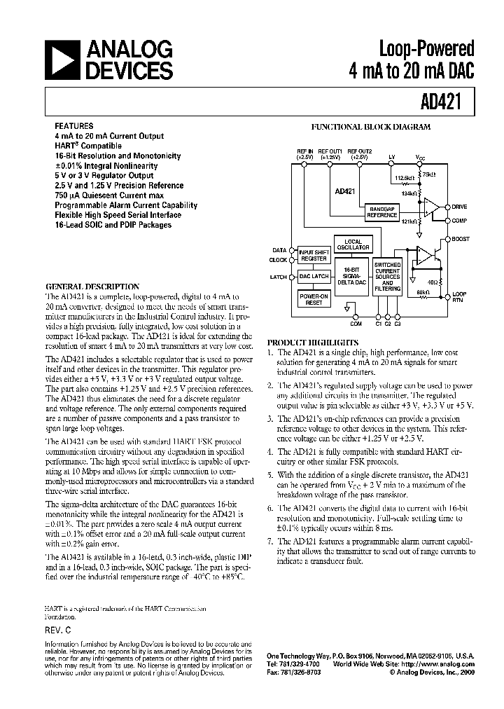 AD421_434035.PDF Datasheet